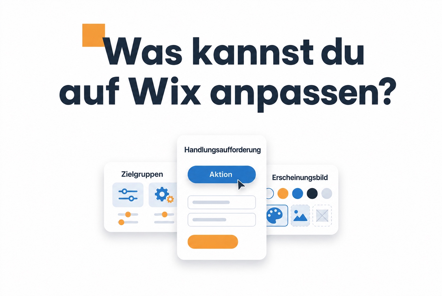 Einstellungen einer Videobubble auf Wix