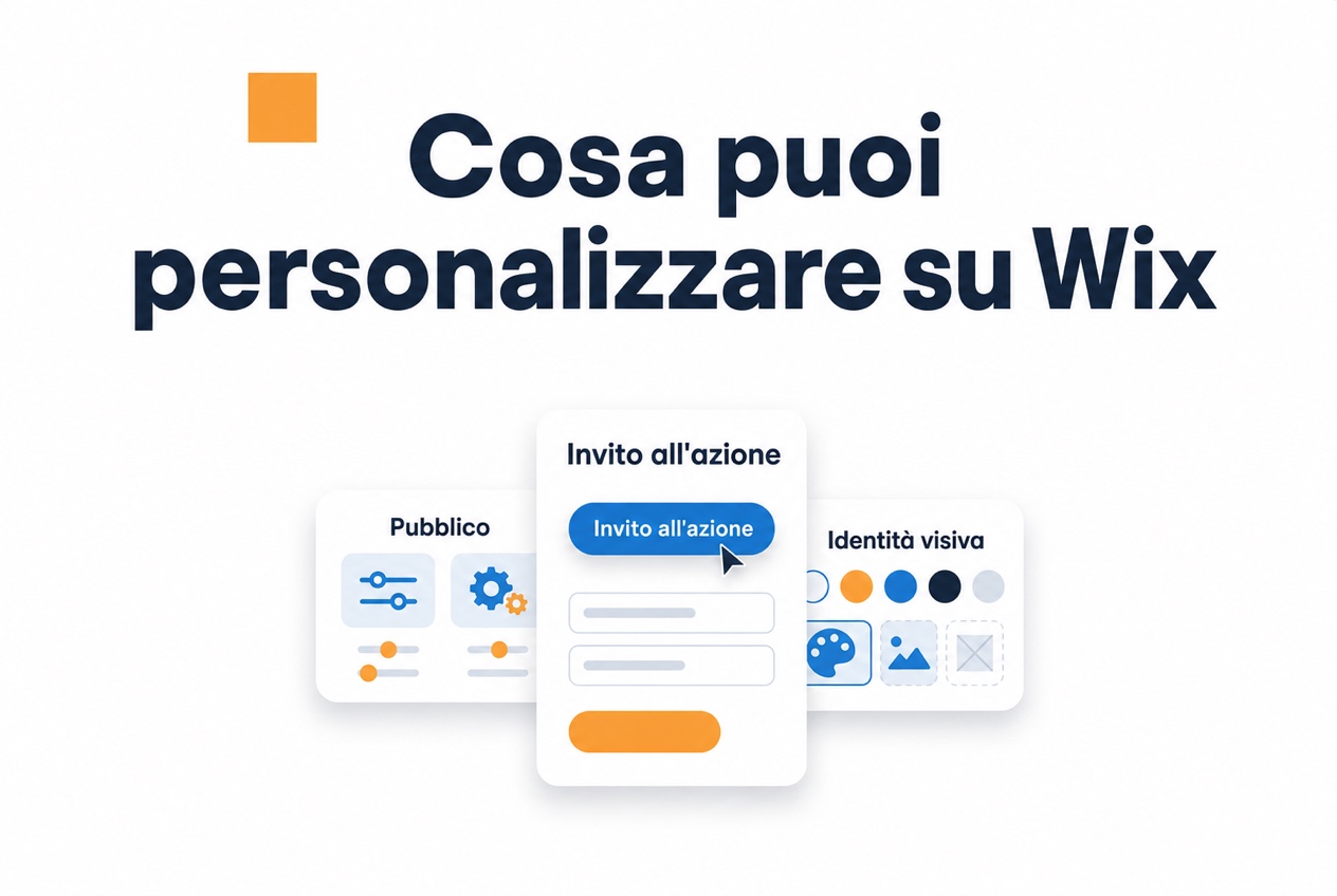 Personalizzazioni disponibili per una bolla video su Wix