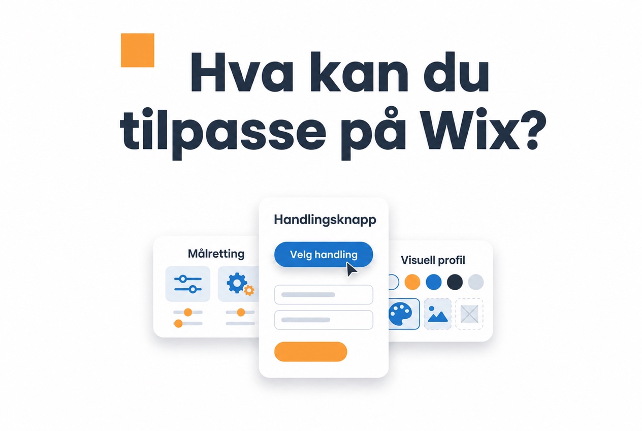 Tilpasninger for en videoboble på Wix