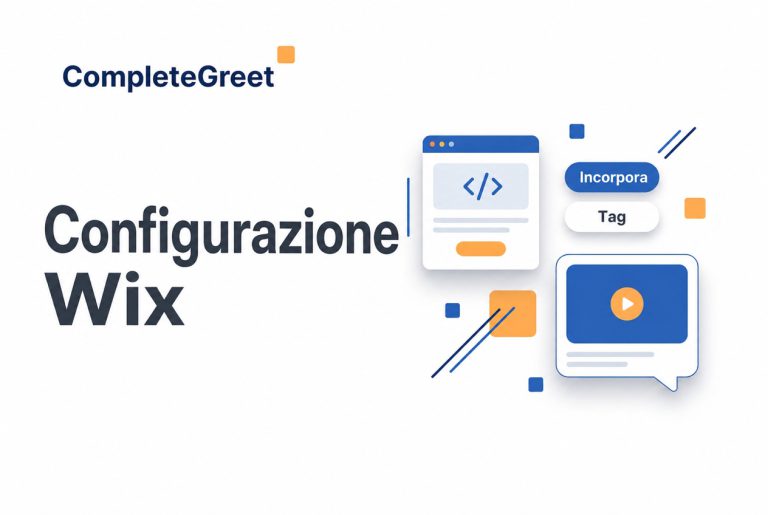 Aggiungere una bolla video a Wix