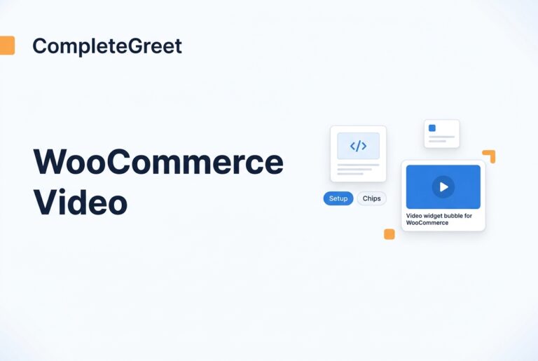 Video Widget for WooCommerce Stores