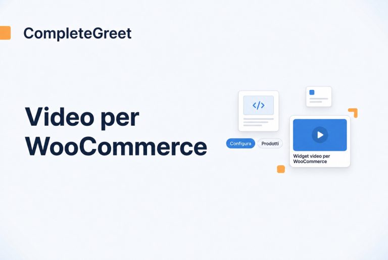 Come aggiungere un widget video a WooCommerce