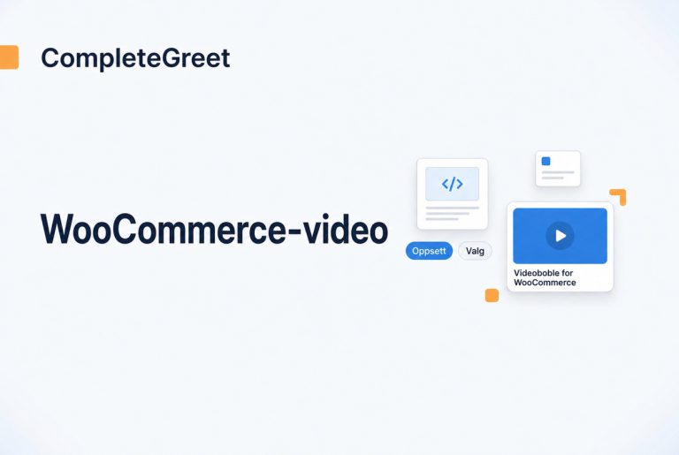 Slik legger du til en videoboble i WooCommerce