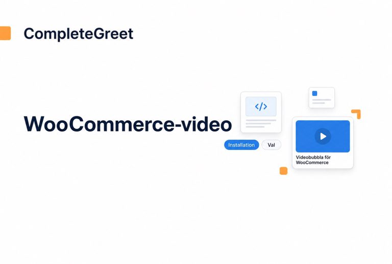 Så lägger du till en videobubbla i WooCommerce