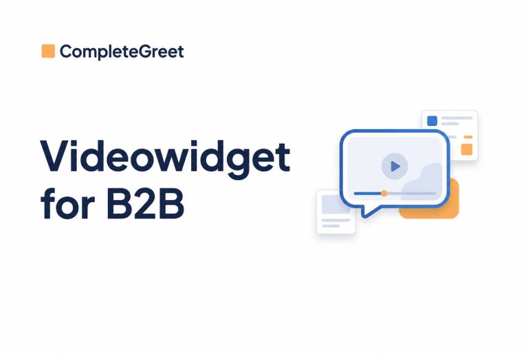 Videowidget for B2B tjenester: En praktisk guide