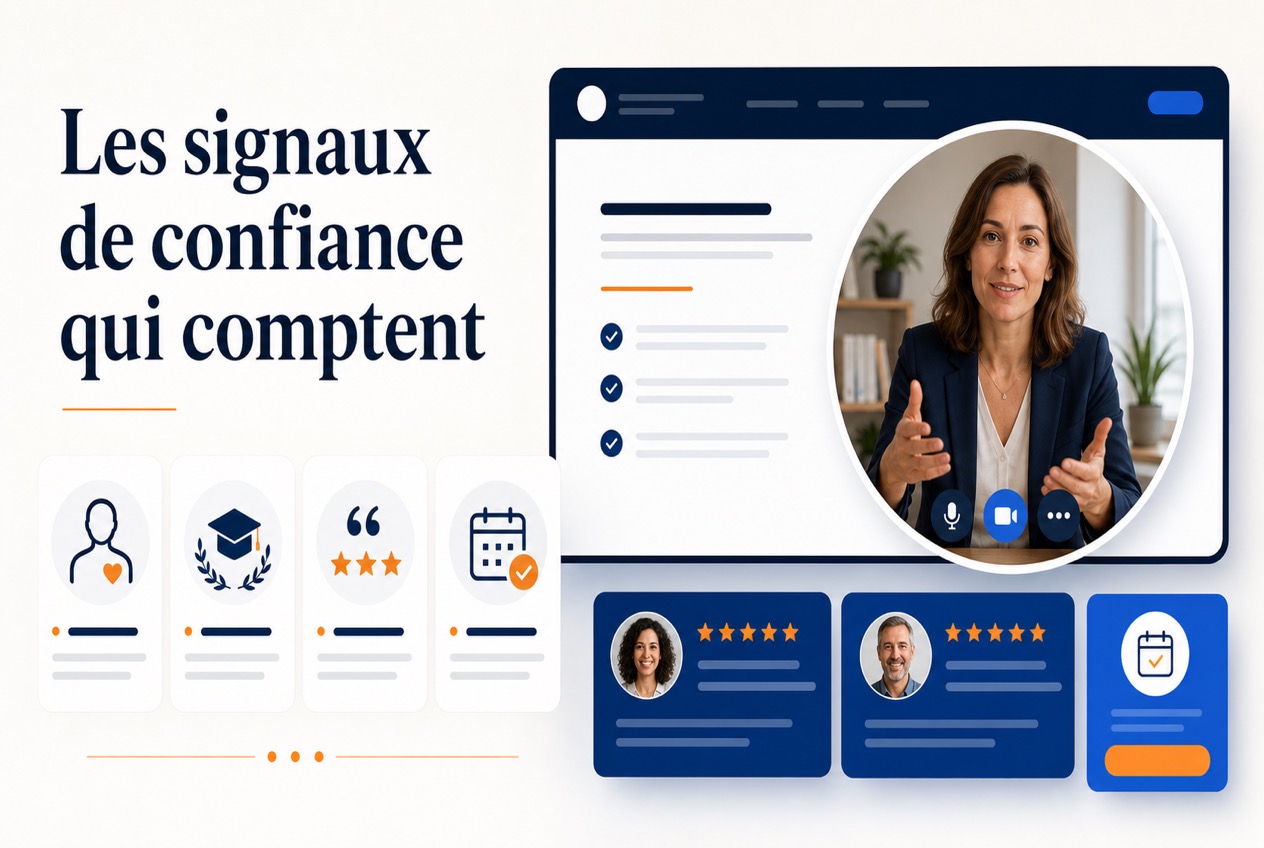 Illustration des signaux de confiance pour les coachs et les consultants