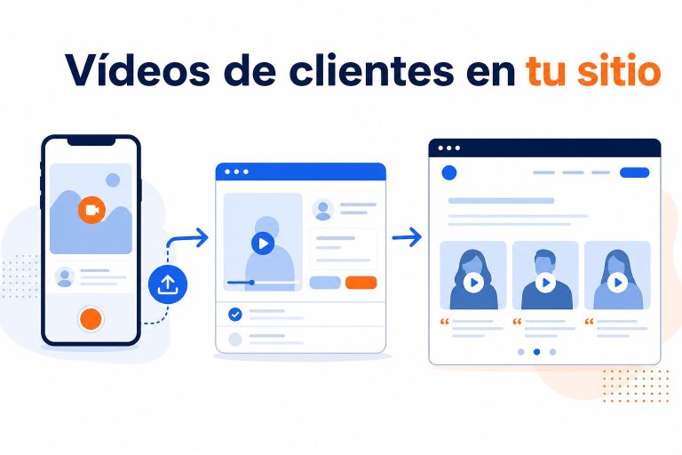 Vídeos UGC en tu sitio web: cómo recopilar y mostrar vídeos de clientes