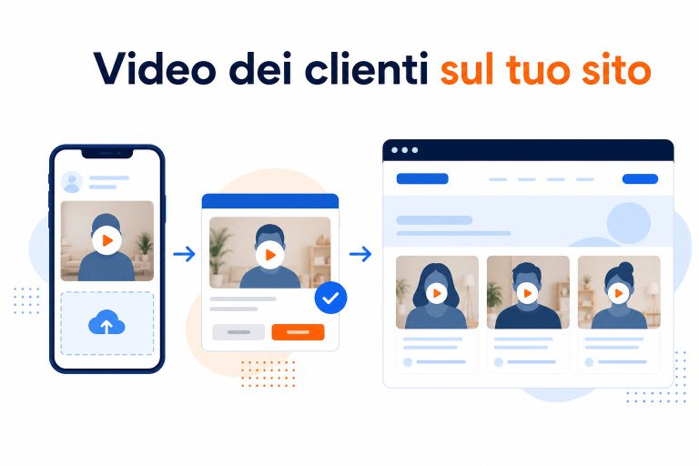 Video UGC sul tuo sito: come raccogliere e mostrare i video dei clienti