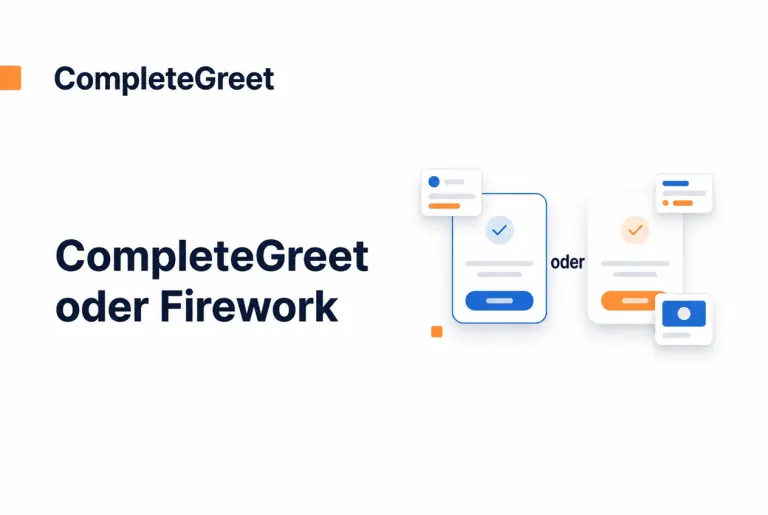 CompleteGreet oder Firework: Video Commerce ohne Enterprise Preise