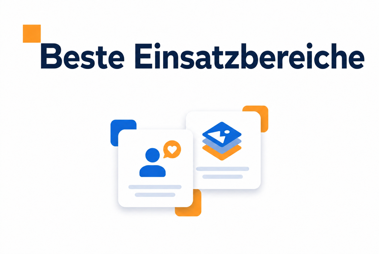 Illustration zur Frage, welche Lösung besser für Vertrauen auf der Website und Leadgenerierung ist