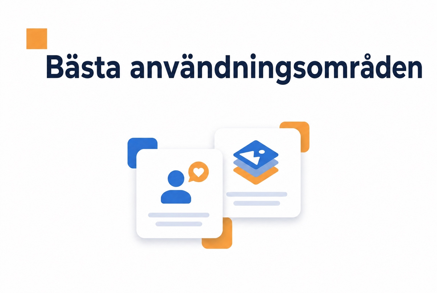 Användningsområden för förtroende och leadgenerering