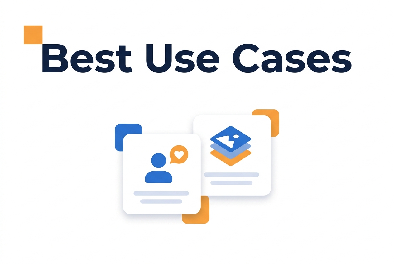 Use-case illustration for Which one is better for website trust and lead generation