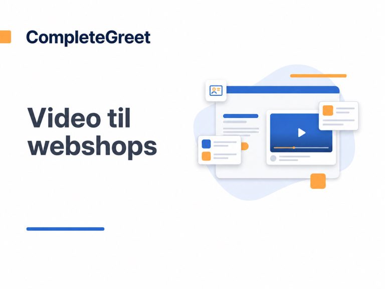 Videowidget til webshops: En praktisk guide