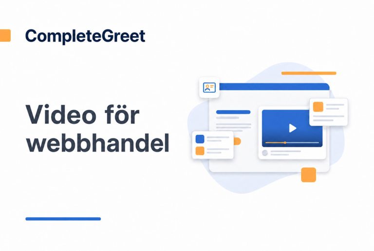 Videowidget för webbutiker: En praktisk guide