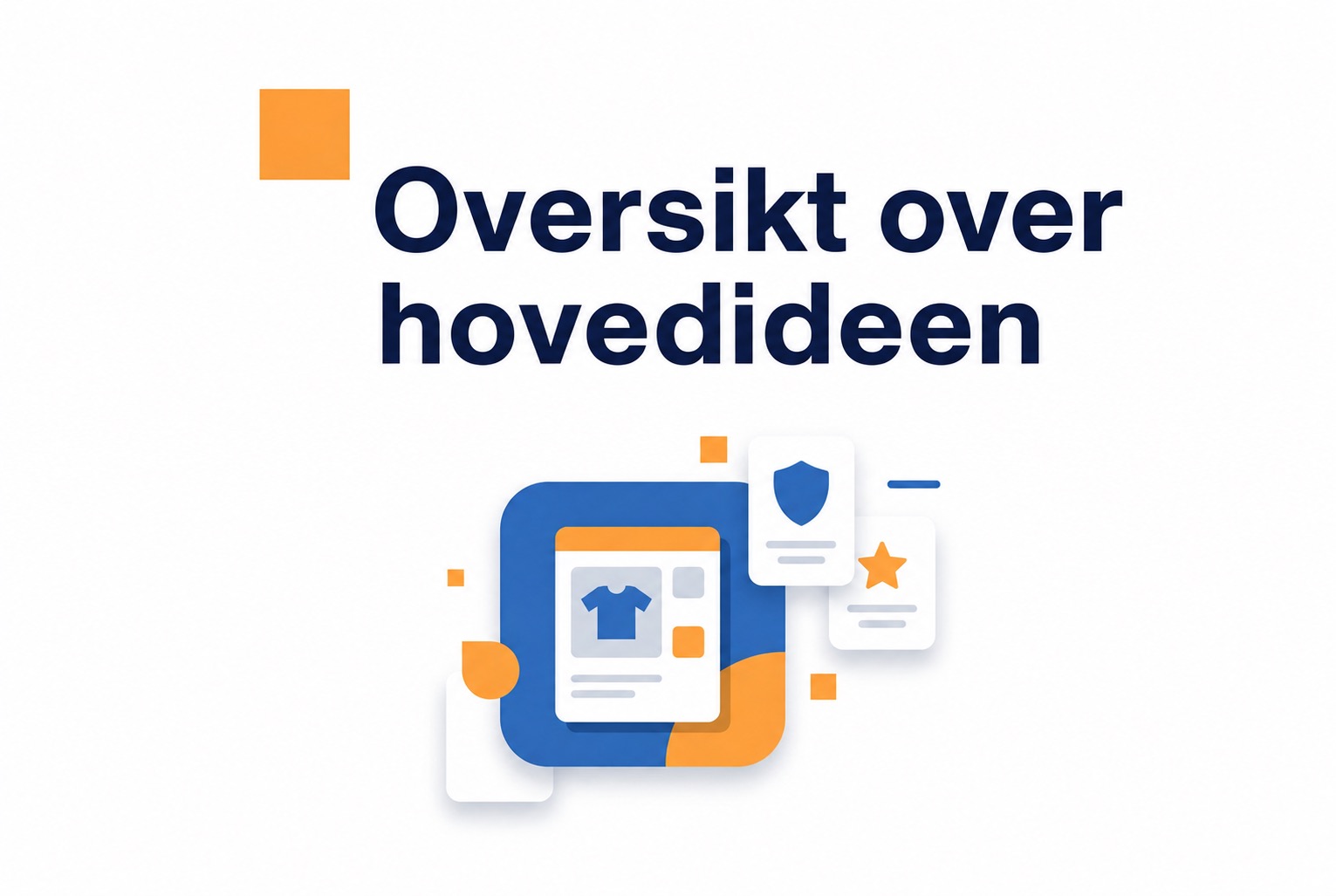 Illustrasjon av tillitssignaler i en nettbutikk