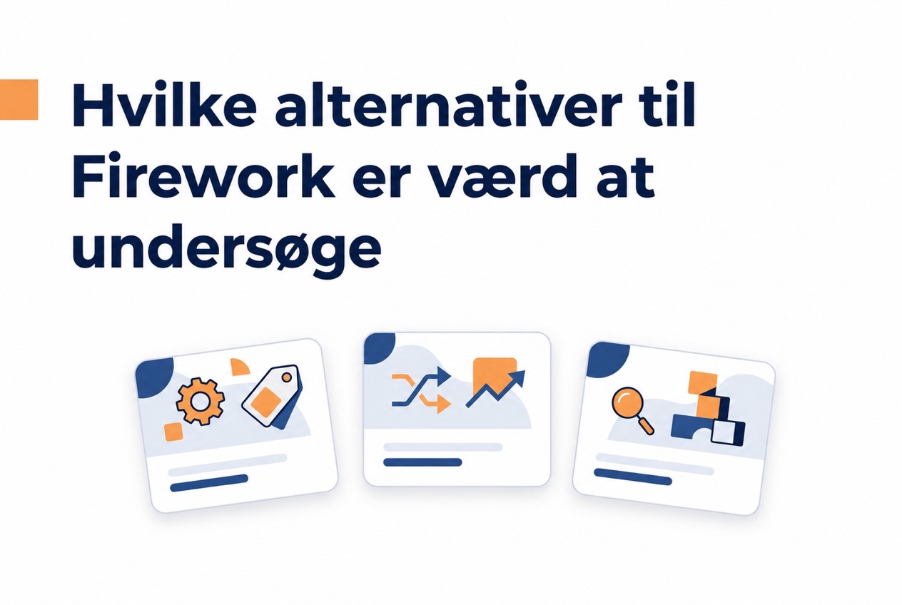 Illustration til sammenligning af alternativer til Firework, der er værd at undersøge