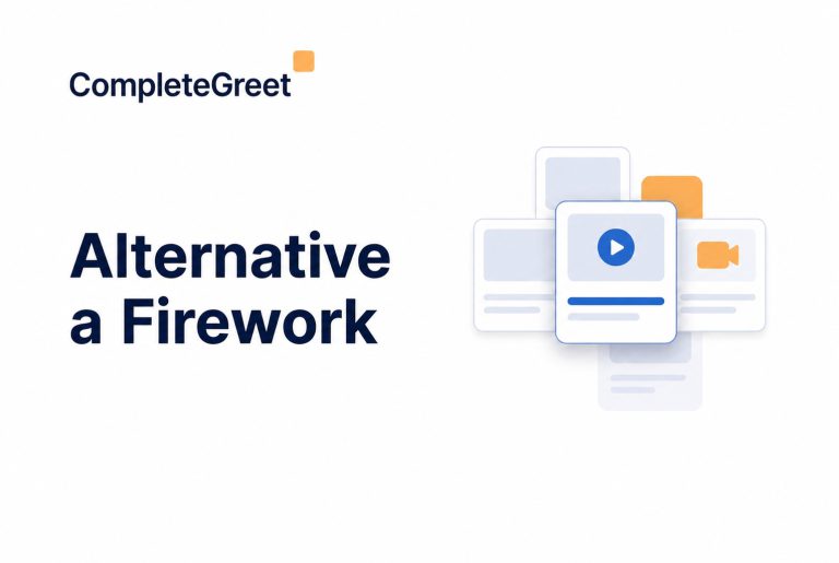 Alternative a Firework per un commercio video più semplice