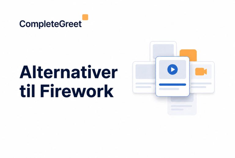 Alternativer til Firework for enklere videohandel