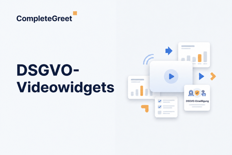 GDPR und Videowidgets: Das musst du wissen