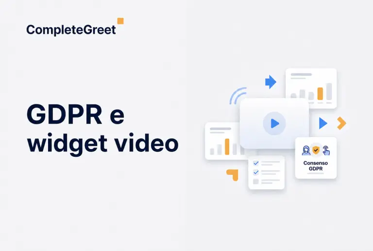 GDPR e widget video: i punti essenziali