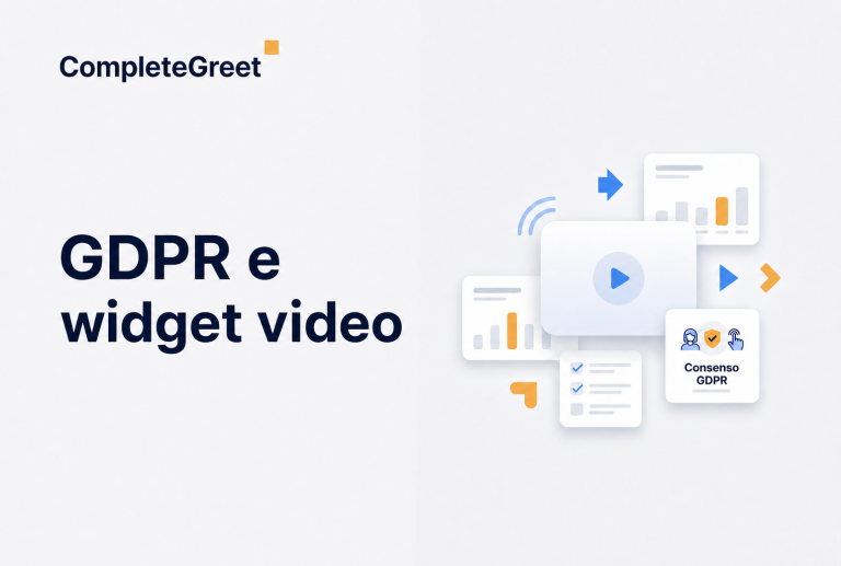 GDPR e widget video: i punti essenziali