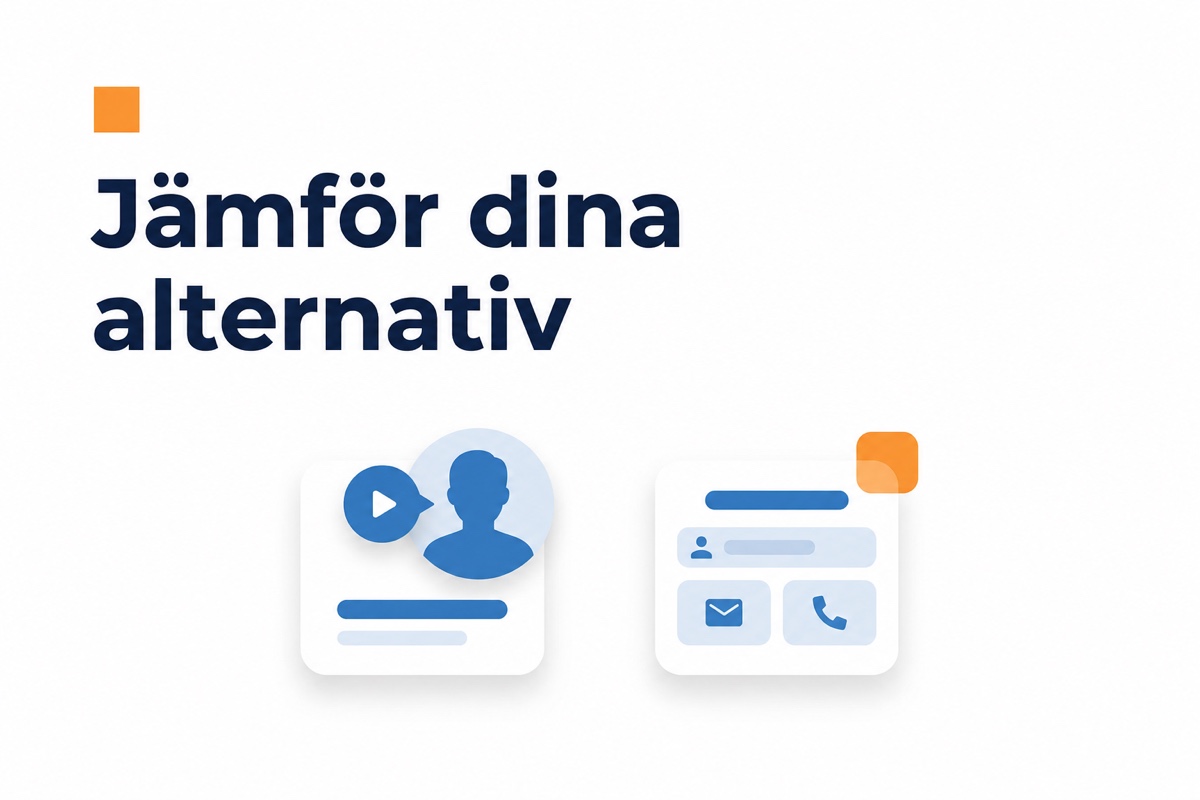 Videowidget för advokatbyråer och finansiella rådgivare 1 Illustration av en videowidget för advokatbyråer och finansiella rådgivare