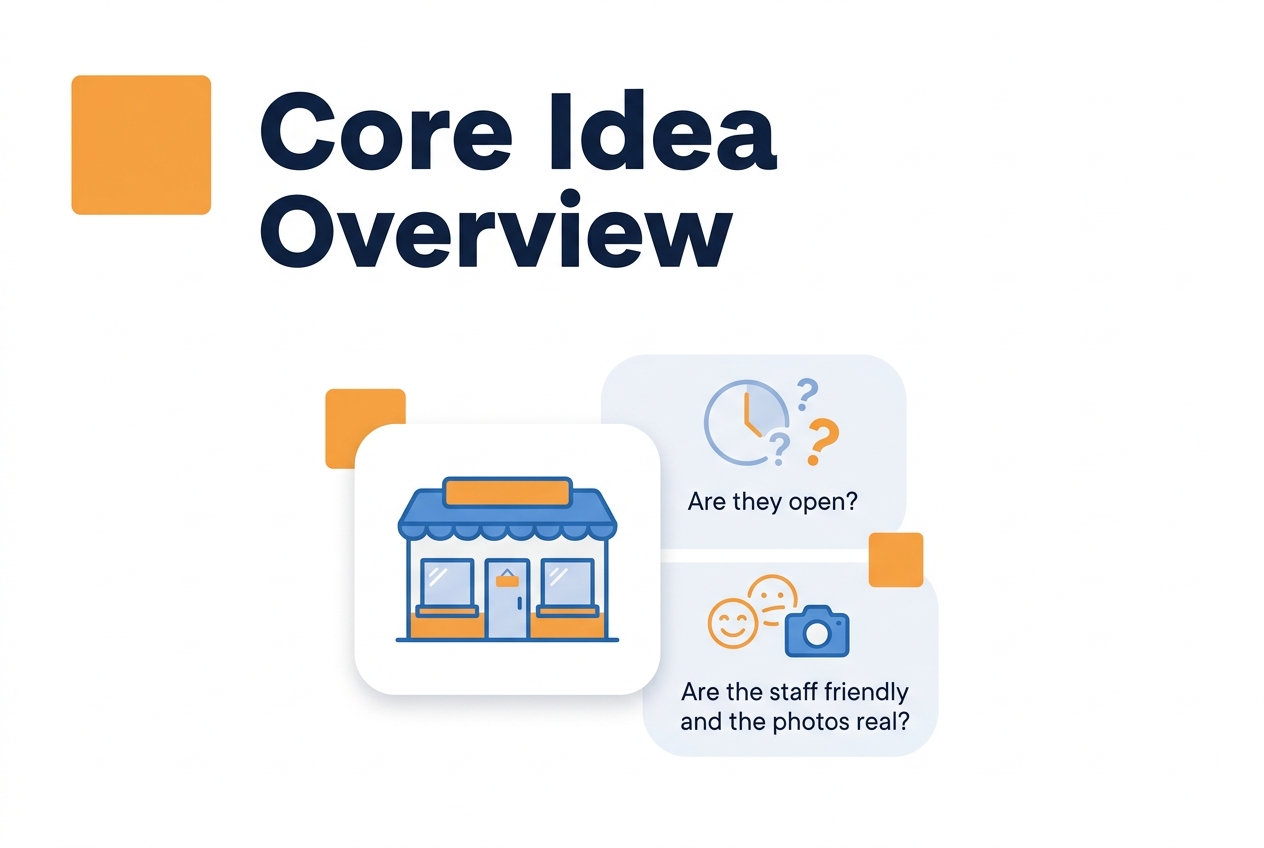 Concept illustration for Why do local businesses websites struggle with trust