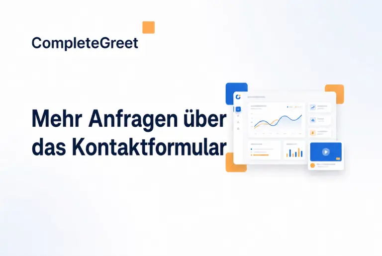Mehr Anfragen über das Kontaktformular erhalten