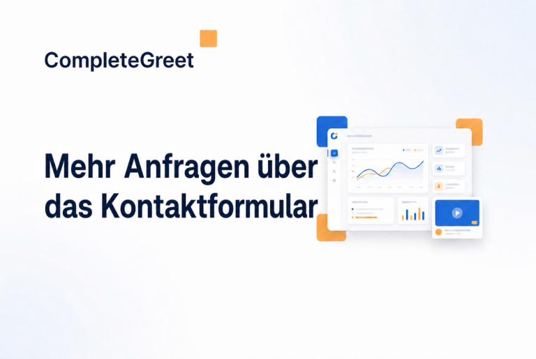 Mehr Anfragen über das Kontaktformular erhalten
