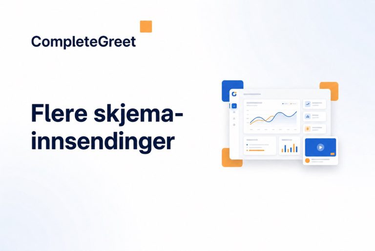 Slik får du flere innsendinger fra kontaktskjemaet