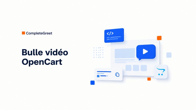 Comment ajouter une bulle vidéo à OpenCart