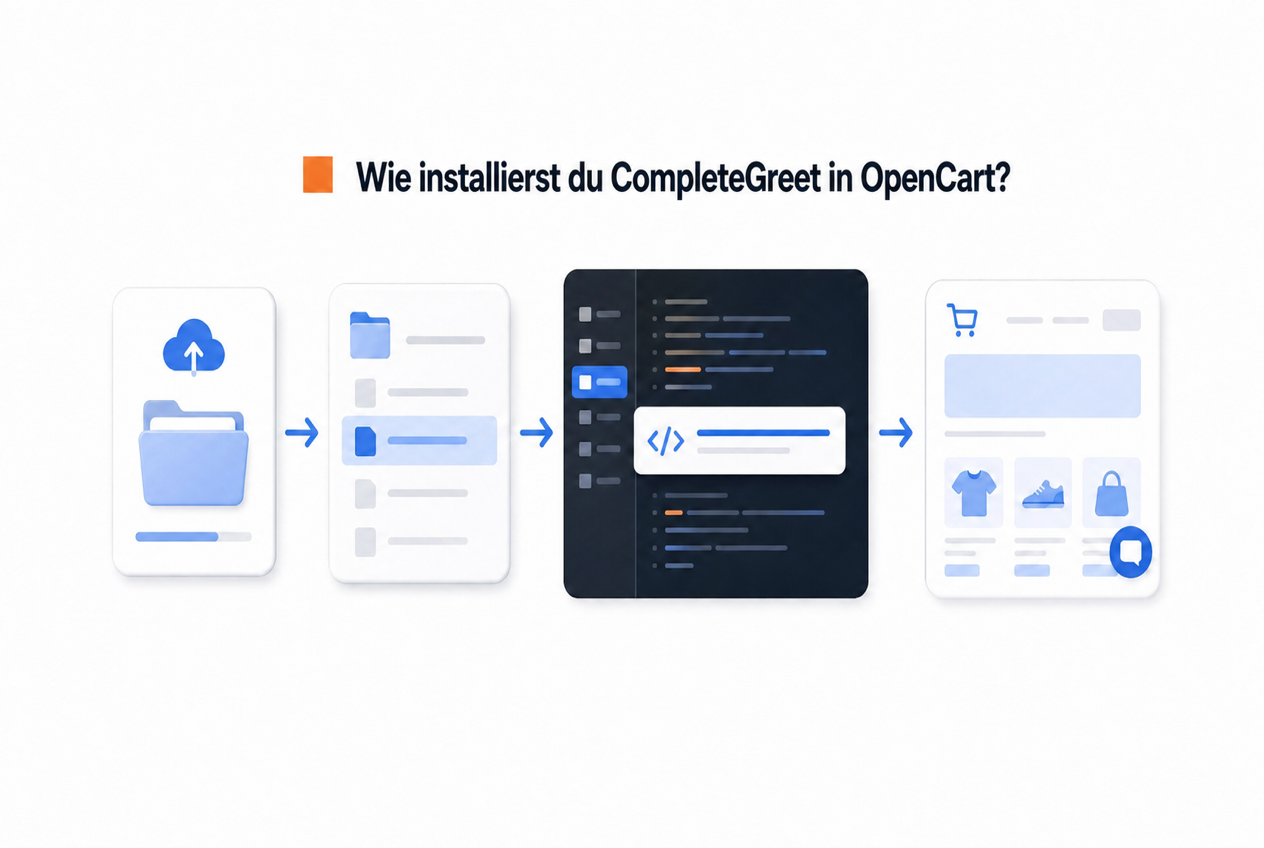 So fügst du eine Videobubble zu OpenCart hinzu 1 Installation einer Videobubble auf OpenCart