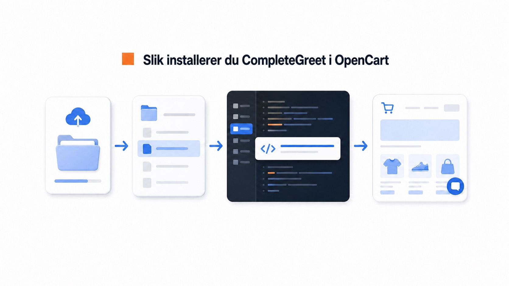 Slik installerer du en videoboble i OpenCart