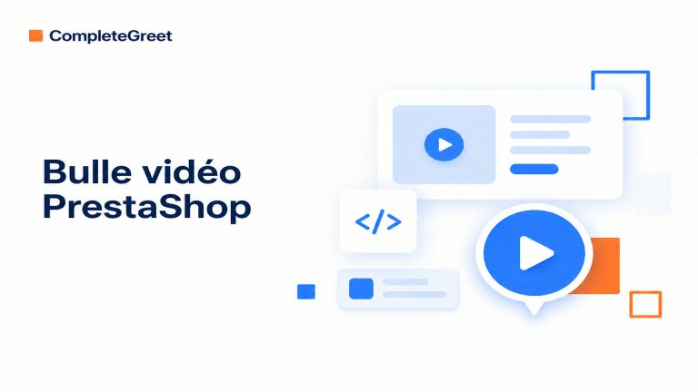 Comment ajouter une bulle vidéo à PrestaShop