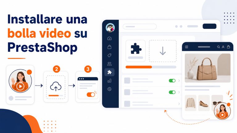 Come aggiungere una bolla video a PrestaShop