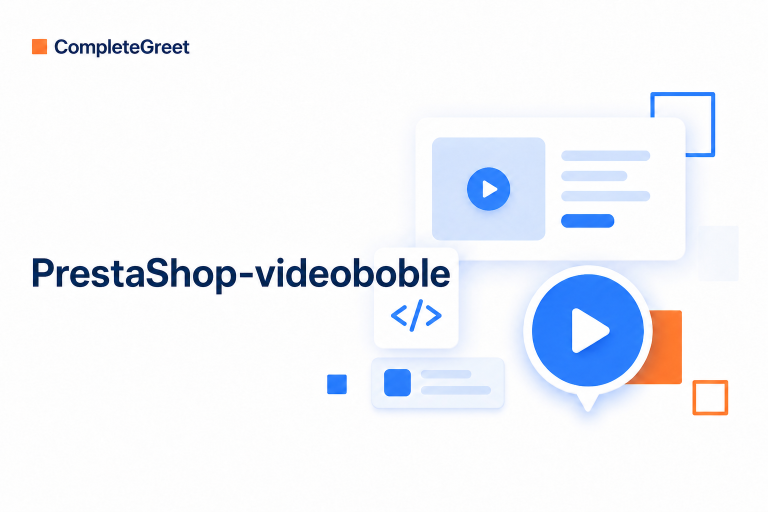 Slik legger du til en videoboble i PrestaShop