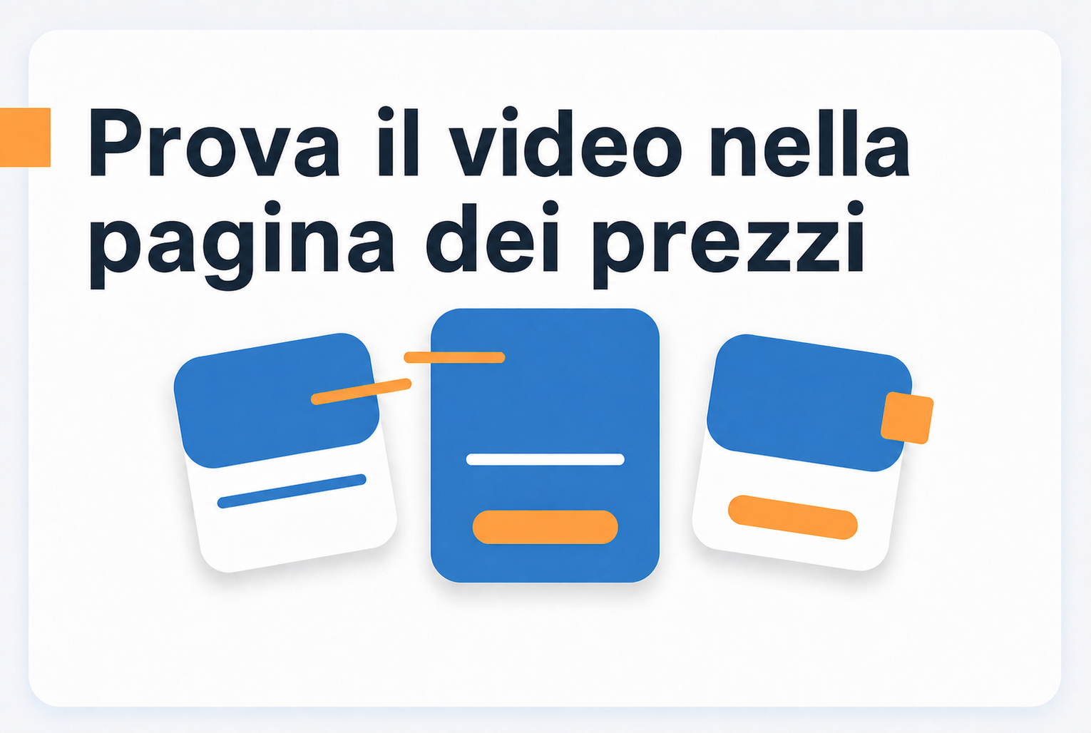 Confronto di come il video può ridurre l’incertezza nella pagina dei prezzi
