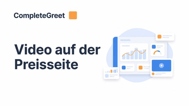 Video auf der Preisseite: Preisunsicherheit reduzieren