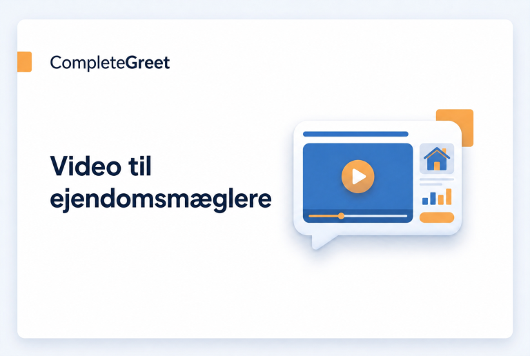 Videowidget til ejendomsmæglere: En praktisk guide