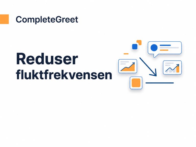 Reduser fluktfrekvensen med en videopresentasjon