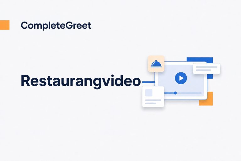 Videowidget för restauranger och hotell