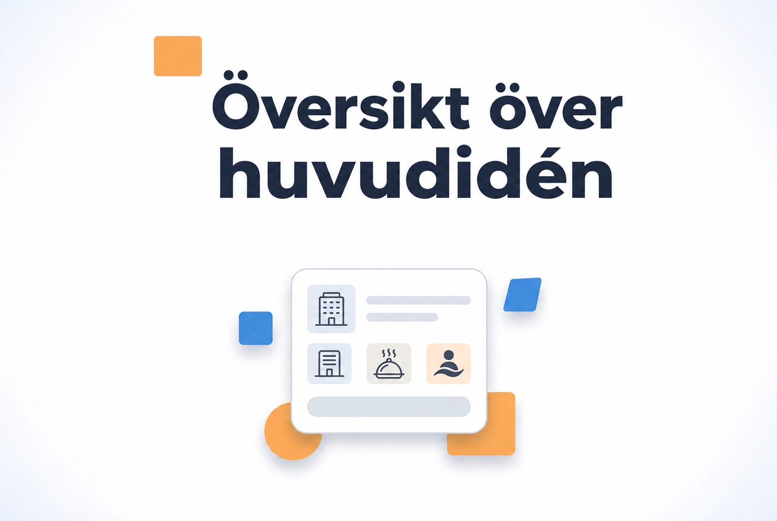 Videobubbla och förtroendesignaler på en restaurang- eller hotellwebbplats