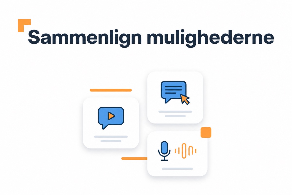 Bruk av videoboble for restauranter, hoteller og bestillinger