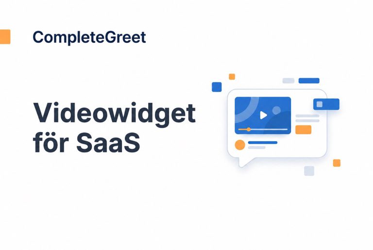 Videowidget för SaaS-företag: Bygg förtroende
