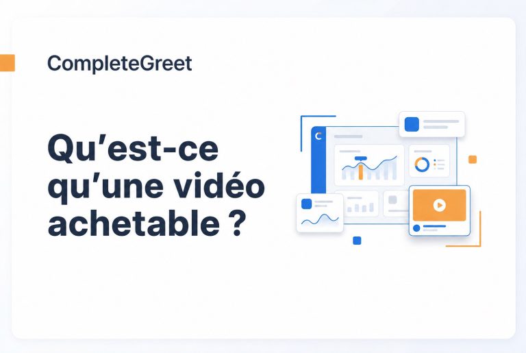 Qu’est-ce qu’une vidéo achetable et comment fonctionne-t-elle ?