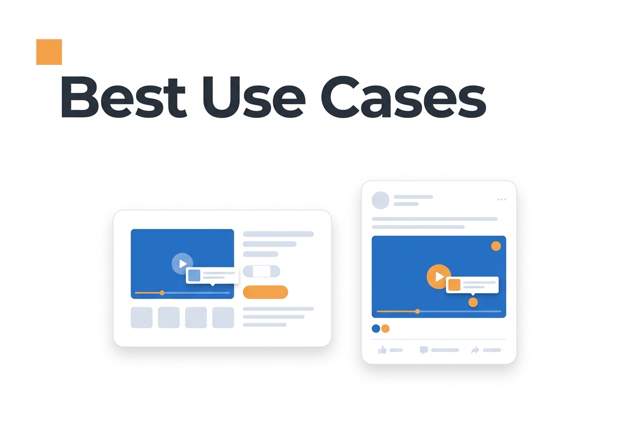 Use-case illustration for Why does what is shoppable video and how does it work matter for your bottom line