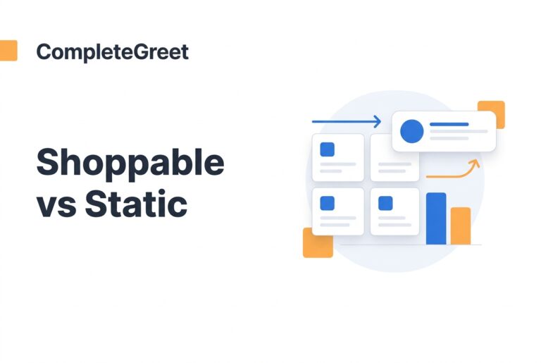 Shoppable Video vs Static Product Images: What Sells More?