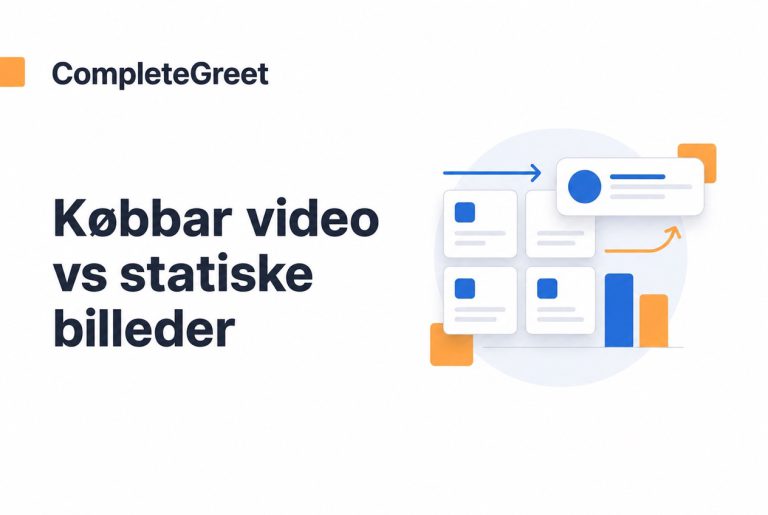 Købbar video eller produktbilleder: Hvad sælger mest?