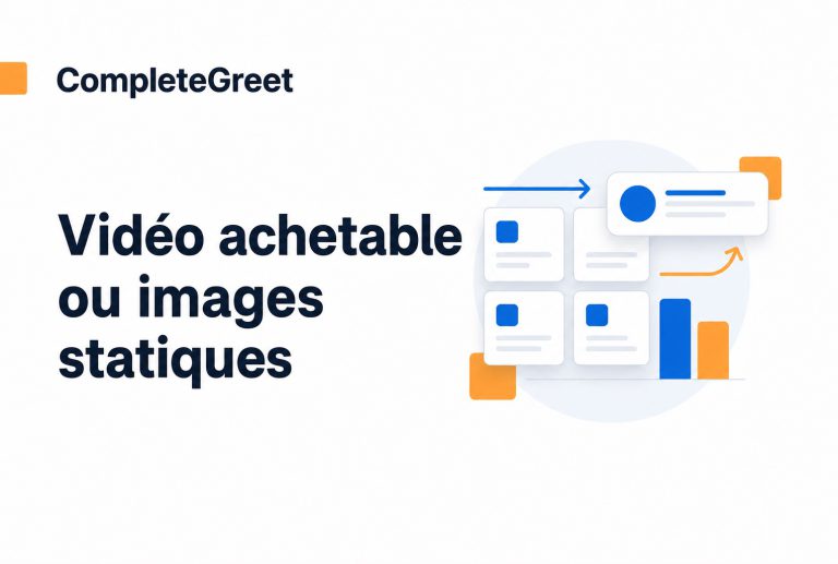 Vidéo achetable ou images produit : que choisir ?