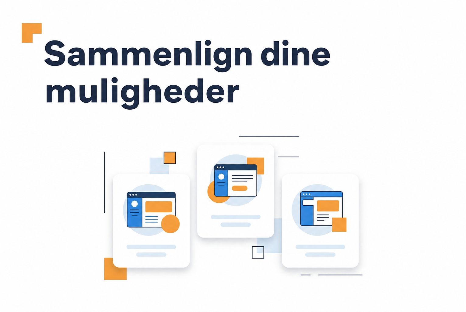 Tillidens psykologi: Hvorfor ansigter konverterer bedre end tekst 2 Sammenligning af tillidssignaler på en ny hjemmeside